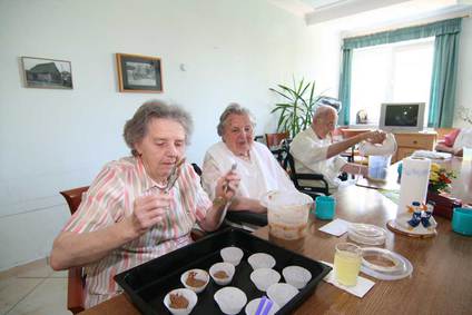 Hier wird's nie langweilig<br>im Seniorenhaus Nauheim